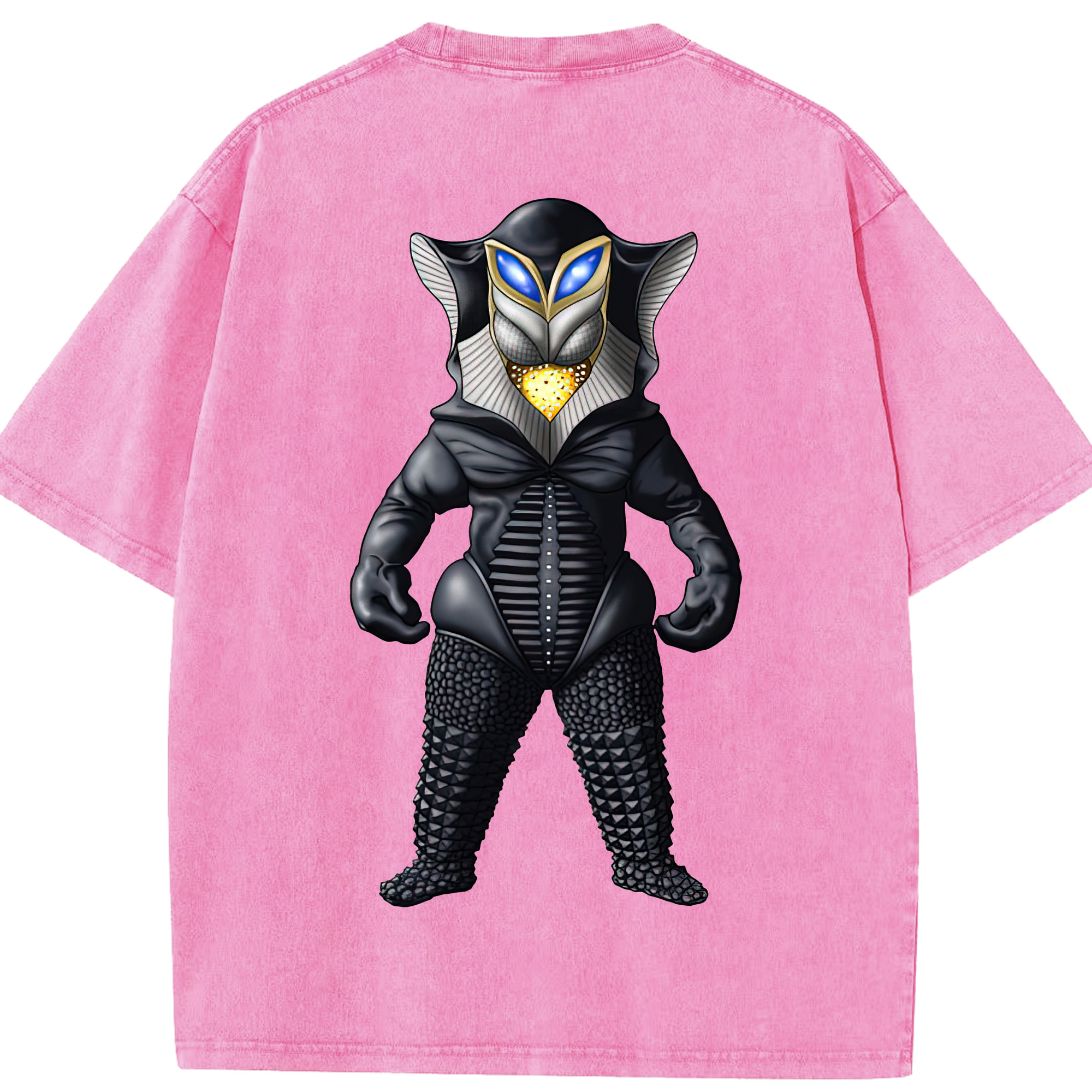 （画像用） ウルトラマン Ultraman 綿100% ヴィンテージ風 半袖Tシャツ（背面プリント）